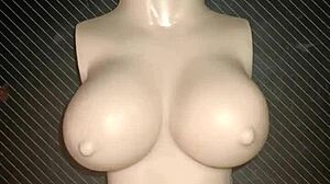 Dolly begs for anal while I squeeze her tiny tits hard! 😈