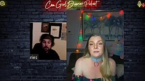 Blonde BBW model shares expert advice on live cam shows