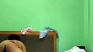 hot indian couple has hardcore sex in hotel room quickie 😈