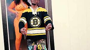 She's sucking that dick like a popsicle, getting nasty with it! So wild and rough, can't stop watching. 😜