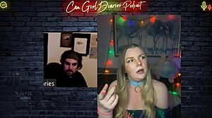 Blonde BBW model shares expert advice on live cam shows