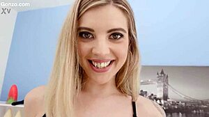 Hot Italian Musa Martina Tries Gonzo DP and Piss Drinking