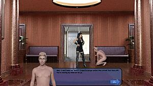 Femdom humiliation unfolds in hotel