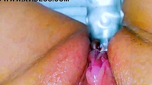 Ever seen a curious Asian coed squirt huge on a glass toy?