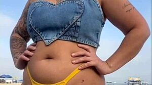 Fiz O Cara Ficar De Pau Duro Na Praia