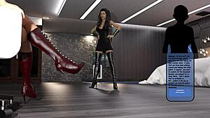 Femdom humiliation unfolds in hotel