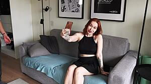 Daddy Punished Me Hard with Spanking and Creampie in Garage!