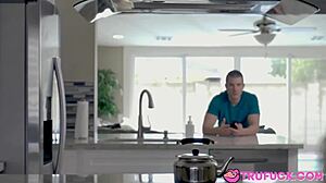 Stepsister Kenzie Reeves caught masturbating in wild action. Her moans drive me crazy!