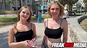 Best Friends Share Wild Fucks During Spring Break in Miami