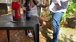 Hey, old 60-year-old creep bangs a girl at the bar?