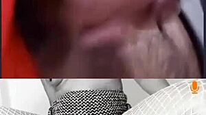 Cum tribute to latina milf with huge dildo and cumshot