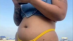 Fiz O Cara Ficar De Pau Duro Na Praia