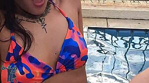 Hey, why not fuck in public at the pool for revenge?