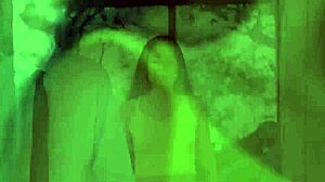 Holy cow, flat chested teen pounded doggystyle hard!