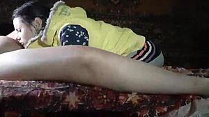 Seduced Neighbor at Village Disco While Boyfriend Smoked Outside