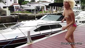 group of hot amateur college babes partying with big tits and blowjobs 😎