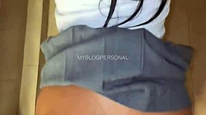 Ders Sonrası Sevimli Latina Öğrenciyi Motelde Sikiyor İçine Döküp Sinirlendiriyor