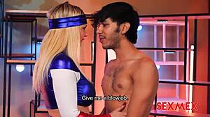 SexMex Presents Emily Thorne In Not Captain America Parody Quickie