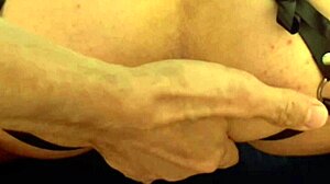 Girl next door takes big cock in anal close-up.