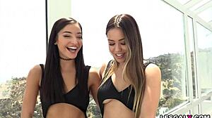 latina babes anal strapon sex