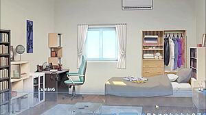 summer clover harem hentai ep 16 step sister cums twice cowgirl style 😜