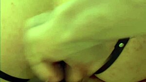 Girl next door takes big cock in anal close-up.