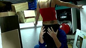 Demented Whore Aurora Snow Toys Her Pussy