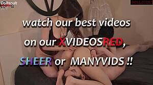 Petite 18+ Whore in 3some: Want Double Action?