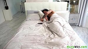 i orgasmed with the busty masseuse fucking outdoors, monster cock in her truck.