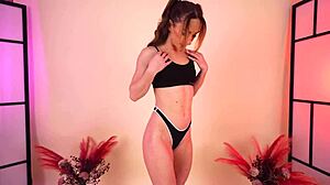 hannahjames710 tries on loungewear lingerie