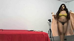 18-Year-Old Student Fixes Uniform Before Morning Class