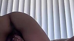 Pussy Pounding Hot Wife On Couch With Monster Cock