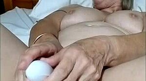 First Play With My Awesome New Toy Leaves Housewife Shaking