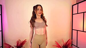 hannahjames710 tries on loungewear lingerie