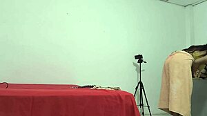 18-Year-Old Student Fixes Uniform Before Morning Class