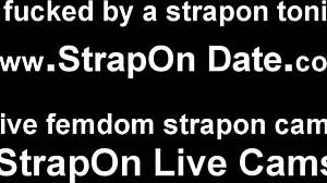 prepare for my big black strapon to stretch you wide