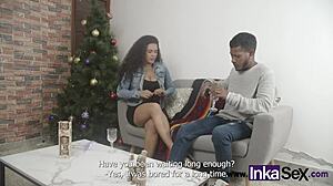 Peruvian Ivonne Gives Intense Blowjob