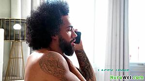 i orgasmed with the busty masseuse fucking outdoors, monster cock in her truck.