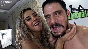 Morganita experiences her first intense double anal penetration with deep emotions.