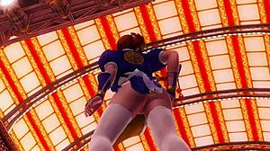 Doa-k-f11 w dances topless in erotic tease