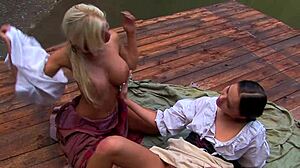 Caylian Curtis shares a steamy lesbian encounter with Divinity Love