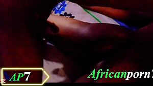 Ebony girl bent over for hard doggystyle fucking