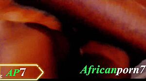 Ebony girl bent over for hard doggystyle fucking