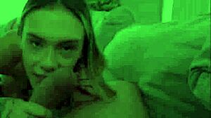 Siswantsme - Skinny Blonde Teen Stepsister Orgasms in POV