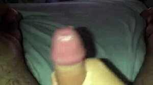 Quick self-pleasure leading to fast climax