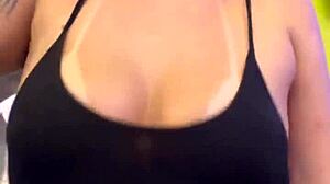 At my building's gym, folks stare at my wet pussy and hard nipples while I work out! 😅