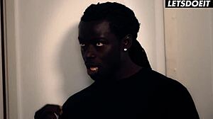 I fuck my BBC roommate bent over in dorm.