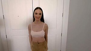 Hazel Moore Rides Hard Cock in New Tent Test!