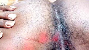 Ass worship queen Hallelujah Johnson dominates her little cleaner with dirty talk.