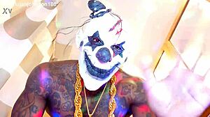 Ass worship queen Hallelujah Johnson dominates her little cleaner with dirty talk.